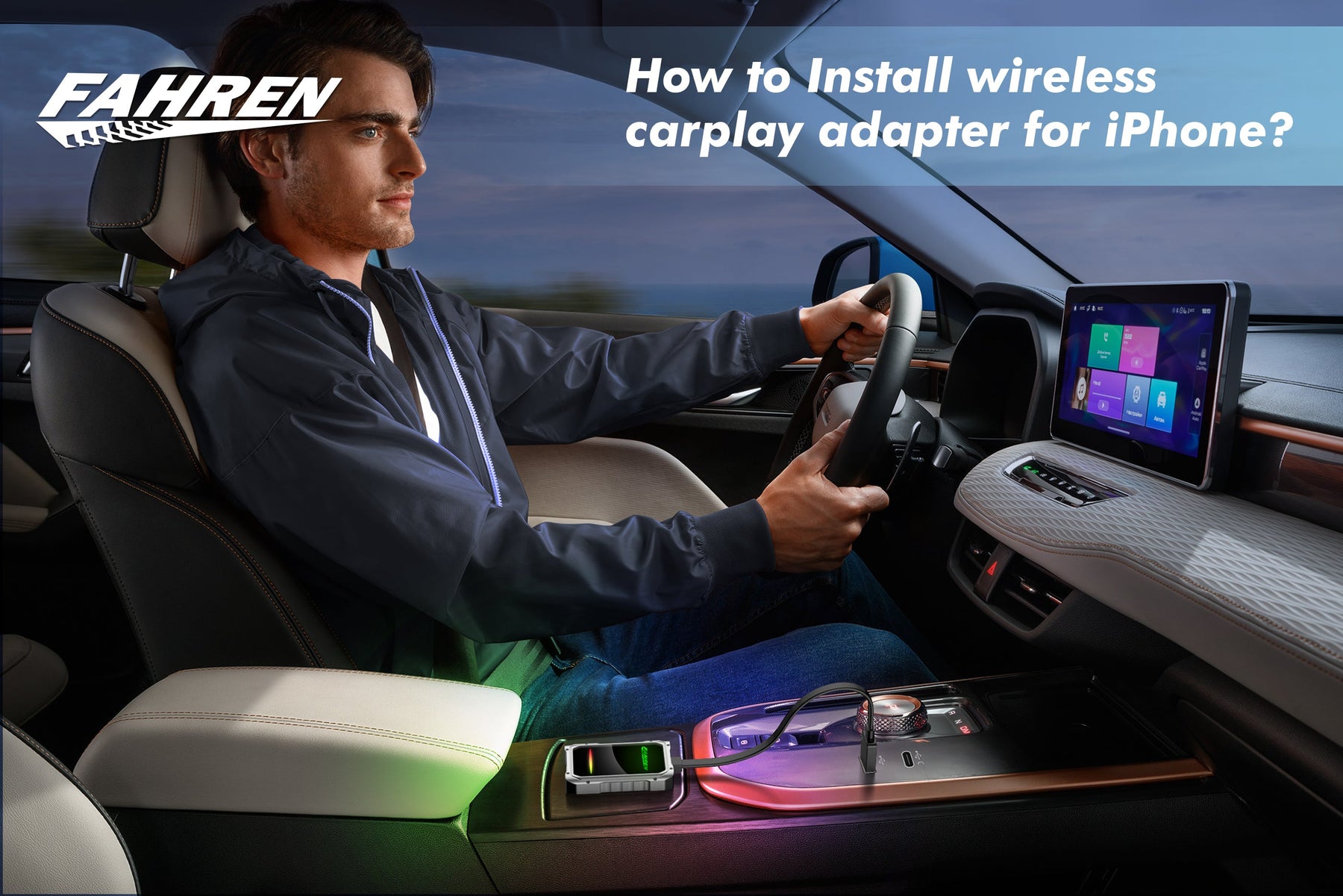 Fahren Z1 CarPlay Wireless Adapter – Installation Guide