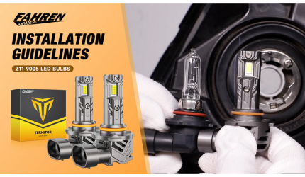 How to Easily Install Fahren H8/H9/H11 Car LED Lights