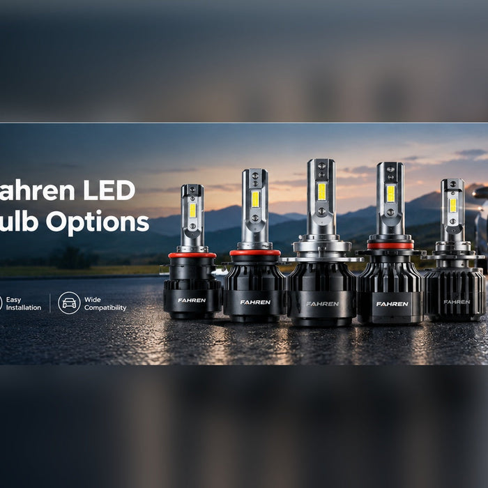 5 Popular Fahren LED Headlight Bulb Options for 2026