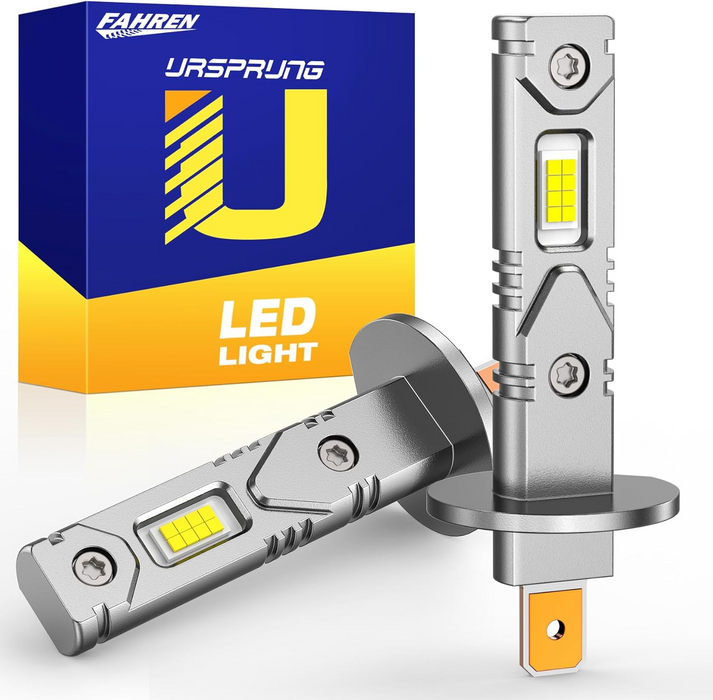 FAHREN 2025 H1 LED Headlight Bulbs 900% Brightness, Pack of 2