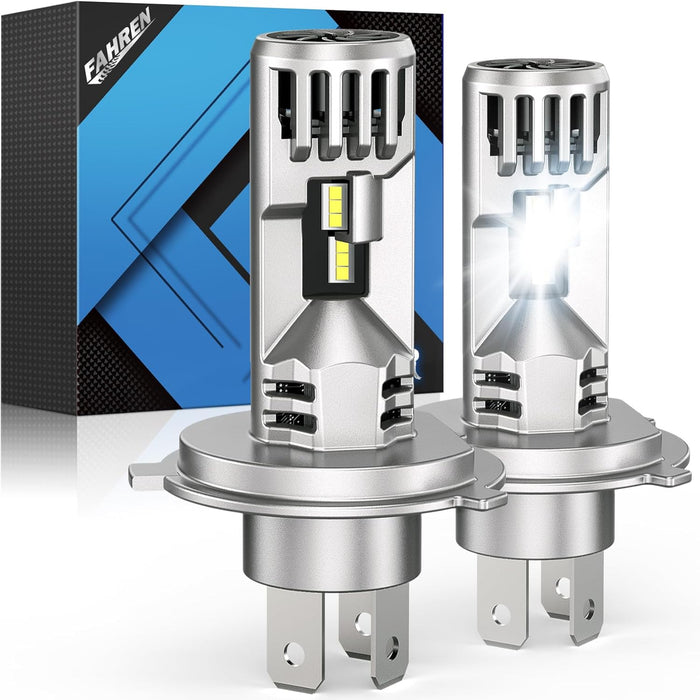 FAHREN H4 Driving Light Bulbs 800% Super Bright 9003 Fog Bulbs