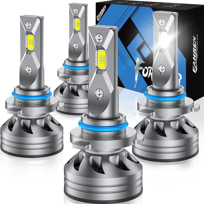 FAHREN 9005/HB3 9006/HB4 LED Combo, 900% Brighter, 6500K, Plug & Play Fog Lights