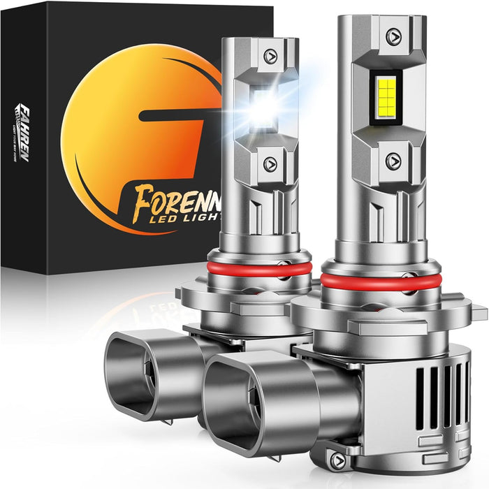 FAHREN Forenner 9005/HB3 LED Bulbs, 30,000LM, 6500K, Plug & Play (2-Pack)
