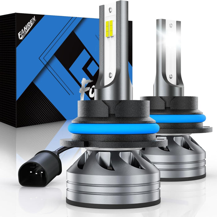 FAHREN 9004 Driving Bulbs 24000LM Super Bright HB1 Driving Fog Bulb