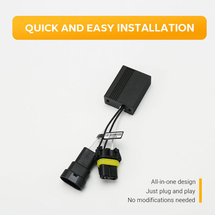 9005/9006/9012/H10/H12 Headlight CANbus Decoder Pack of 2