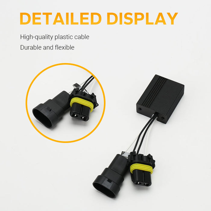 9005/9006/9012/H10/H12 Headlight CANbus Decoder Pack of 2