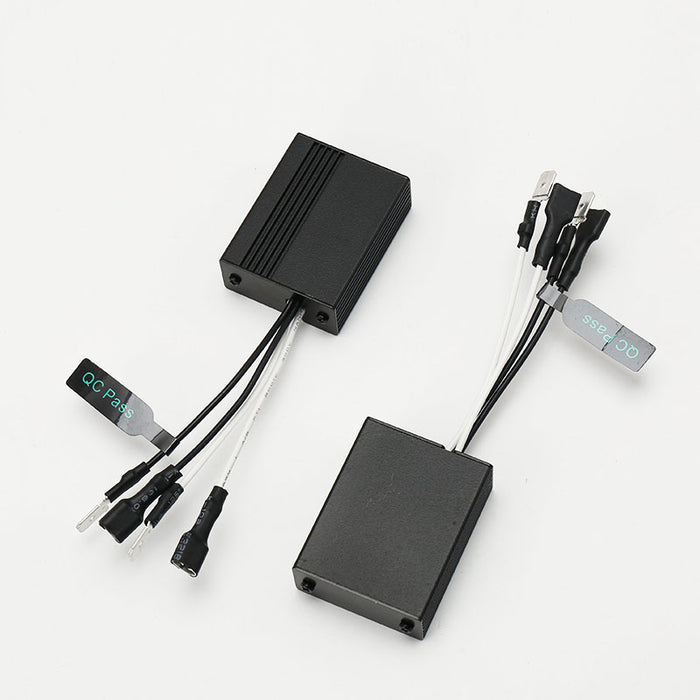 H7 CANbus Decoder, Plug-and-Play Anti-Flicker Module for Bulb Pack of 2