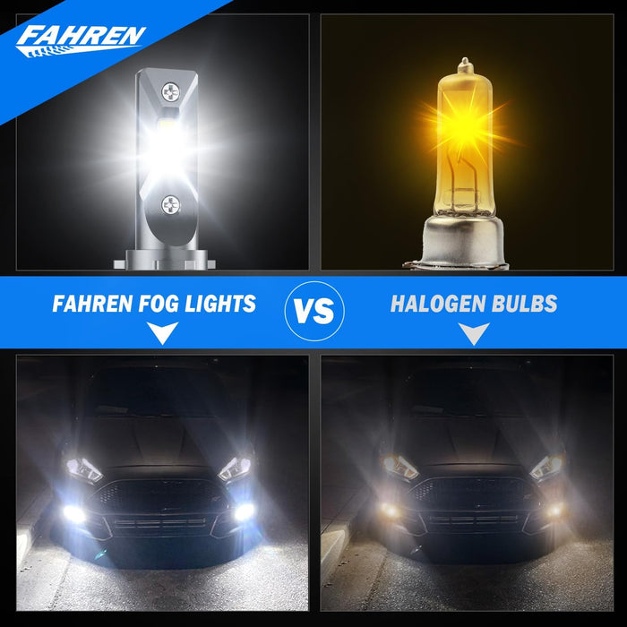 FAHREN H11/H8/H9 led headlight bulbs 30000LM Super Bright