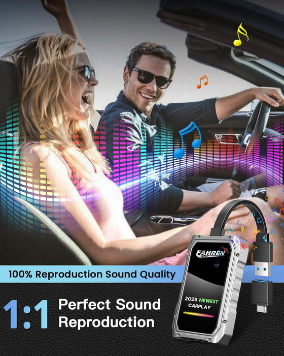 Fahren 2025 Upgraded Wireless CarPlay Adapter for iPhone Z1 CARPLAY