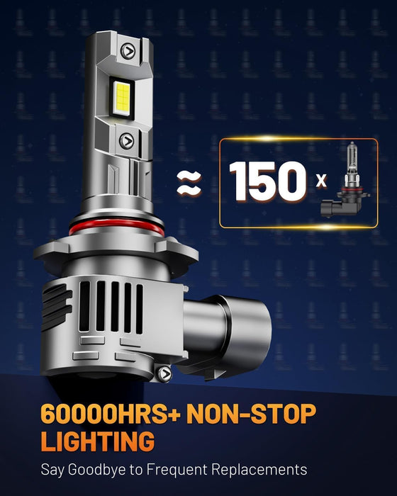 Fahren Newest 9012 Bulb 40000 Lumens Ultra-Bright