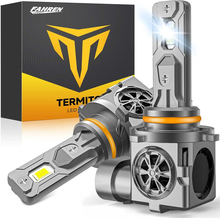 9006/HB4 Light Bulbs, 70,000LM 10X Super Brighter, 1:1 Halogen Size, 70,000Hrs Lifespan, 6500K White, Plug and Play Fog Light Bulbs, Canbus Ready, Pack of 2