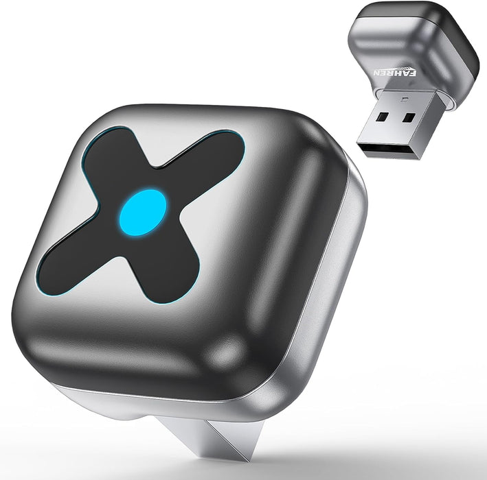 FAHREN 2-in-1 Wireless CarPlay Adapter, Wired to Wireless CarPlay & Android Auto