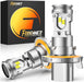 forenner H13/9008 Light Bulbs, 35000LM Ultra Brightness 6500K White Super Bright, 5-Min Quick Setup, No Adapter Required, H13 Fog Lights Pack of 2