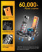 FAHREN 𝐁𝐫𝐢𝐠𝐡𝐭𝐞𝐬𝐭-𝐆𝐞𝐧 H7 LED Bulbs, 𝟔𝟎,𝟎𝟎𝟎𝐋𝐌 𝟏𝟐𝟎𝟎% Brighter, 6500K Cool White, Truly Plug and Play H7 Light Bulbs, CAN-Bus Ready, No extra Adapter Required, Pack of 2