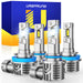 Ursprung H11/H8/H9/H16 Light Bulbs, 110,000LM Ultra Bright, Heavy-Duty Solid Construction, Large Uncut Chips, Uniform Tight Beam, 2026 Upgrade, Enhanced CANBUS, Triple Cooling, 10-Year Life, 2-Pack