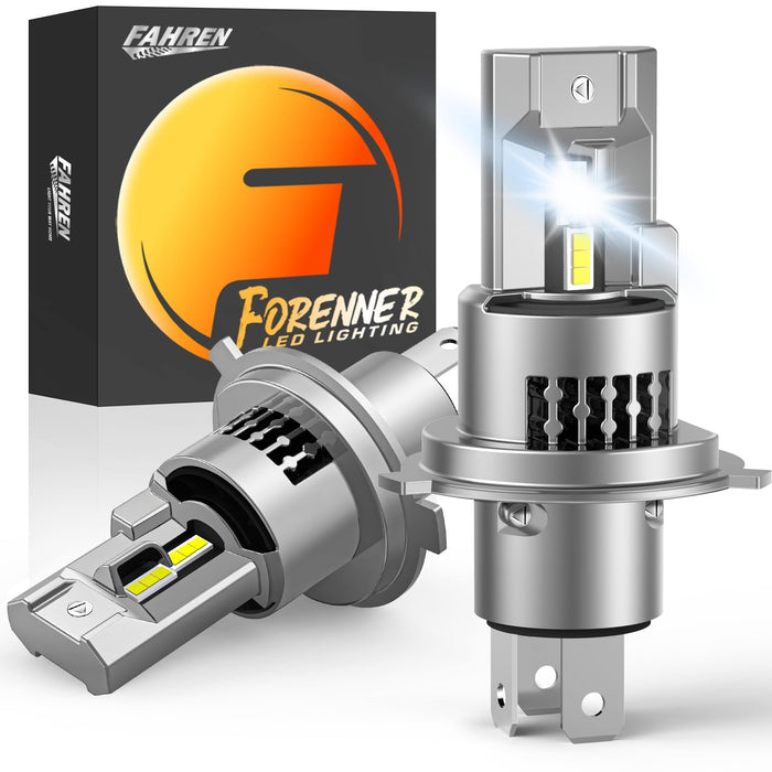 forenner Fahren H13/9008 LED Bulb Hi/Lo Beam, 900% Enhanced Brightness 6500K, 1:1 Size 𝐇𝟏𝟑 Fog Light Bulb, Direct Installation, CANbus Ready, Pack of 2
