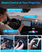 FAHREN Super Mini Wireless CarPlay Adapter (Latest Upgraded)-Bluetooth Apple Car Play Dongle, Zero Latency, Stable Connection, Compatible with iPhone 6+ & Android Auto 10+, Cars from 2017, USB/Type-C