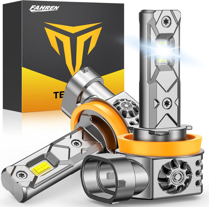 FAHREN 2026 H11/H9/H8 LED Bulbs | 45000LM 1000% Brighter 6500K(2-Pack)