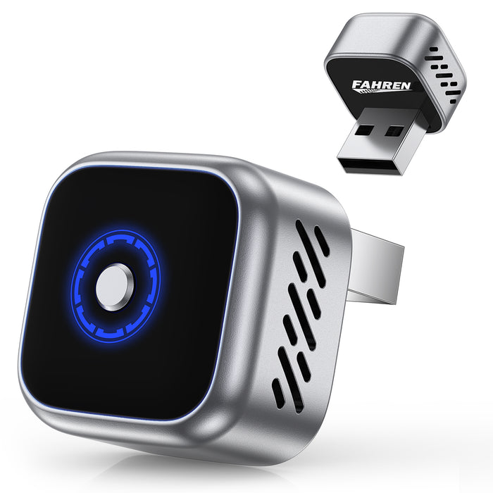 Fahren B12 T-Shaped Wireless CarPlay & Android Auto Adapter with One-Touch Disconnect