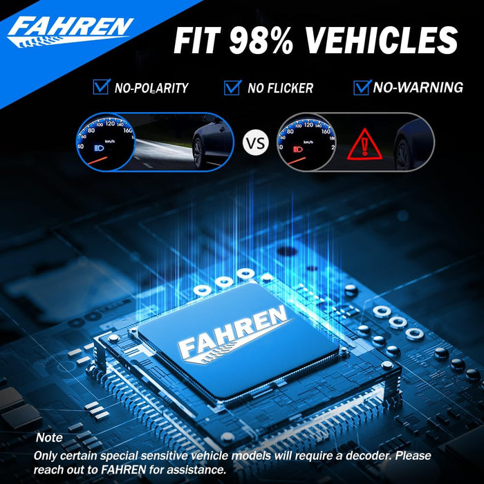Fit 98% Vehicles Led Bulbs
