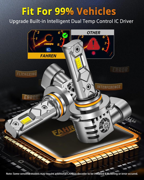 Fit for 99% Vehicles Fahren Headlight