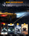  IP68 waterproof 9005 9006 off-road LED bulbs combo 900 percent brighter cool white