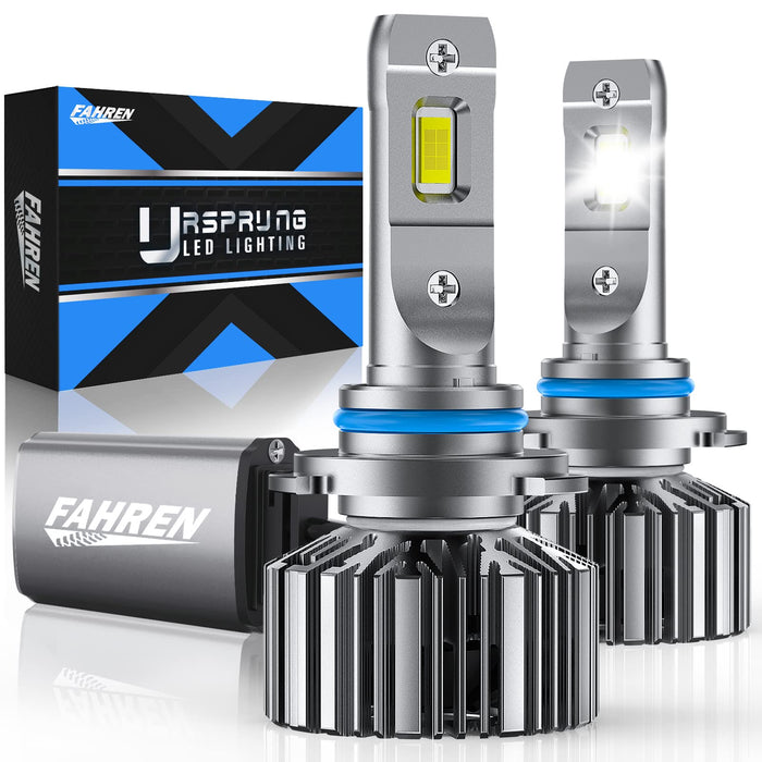 FAHREN 9012 LED Bulbs, 300% Brighter, 6500K, Fog Light Replacement