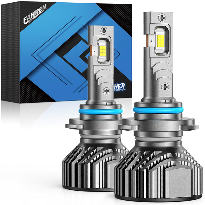 FAHREN 3rd-Gen 9005 Fog Light Bulbs, 6500K, Plug & Play, IP68 Waterproof (2-Pack)
