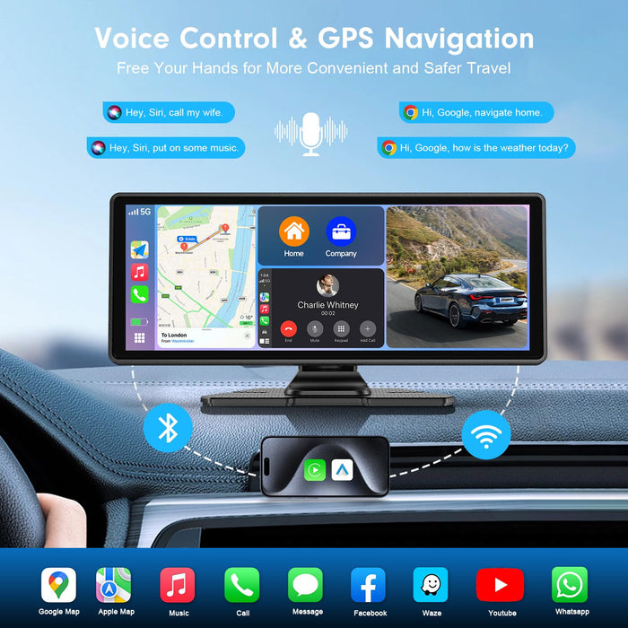 FAHREN Wireless CarPlay Screen for Car F01 CarPlay