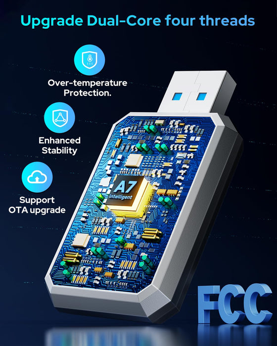 FAHREN Latest-Gen Wireless CarPlay Adapter