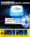 Super bright LED fog lights for H11 H9 H8 sockets, 6500K white