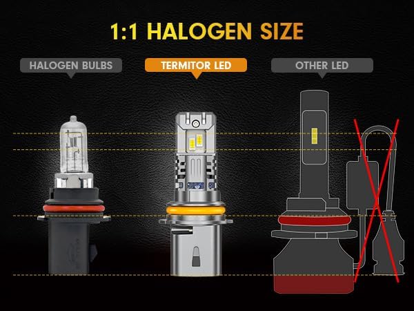 Easy plug and play 9007 HB5 fog lights by FAHREN, CANbus ready