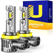 Ursprung H11 H8 H9 fog light bulb, 6500K cool white, 60000LM ultra bright